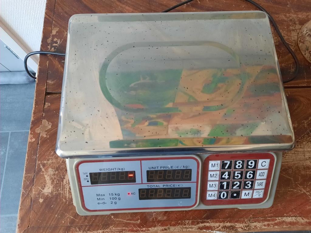 Digitale Weegschaal met Prijsberekening - Max 15 kg, Ophalen of Verzenden