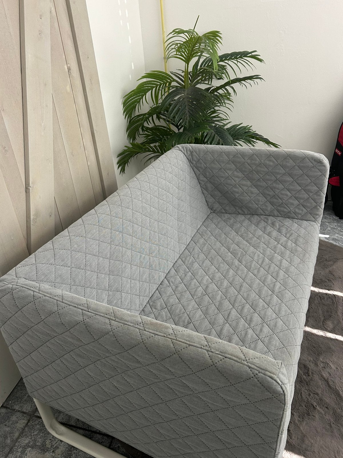 IKEA bankje Knopparp, Ophalen, Gebruikt, Tweepersoons, 190 cm of minder