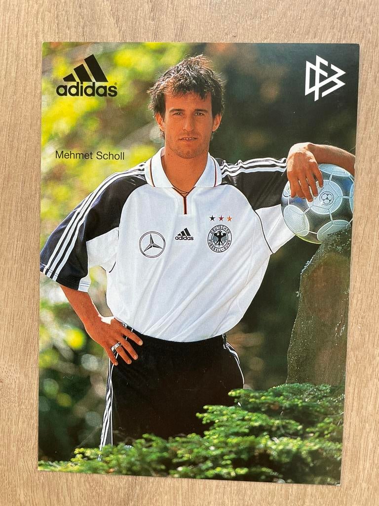 Fotokaart Mehmet Scholl (Duitsland, Bayern München)., Ophalen of Verzenden, Nieuw, Spelerskaart