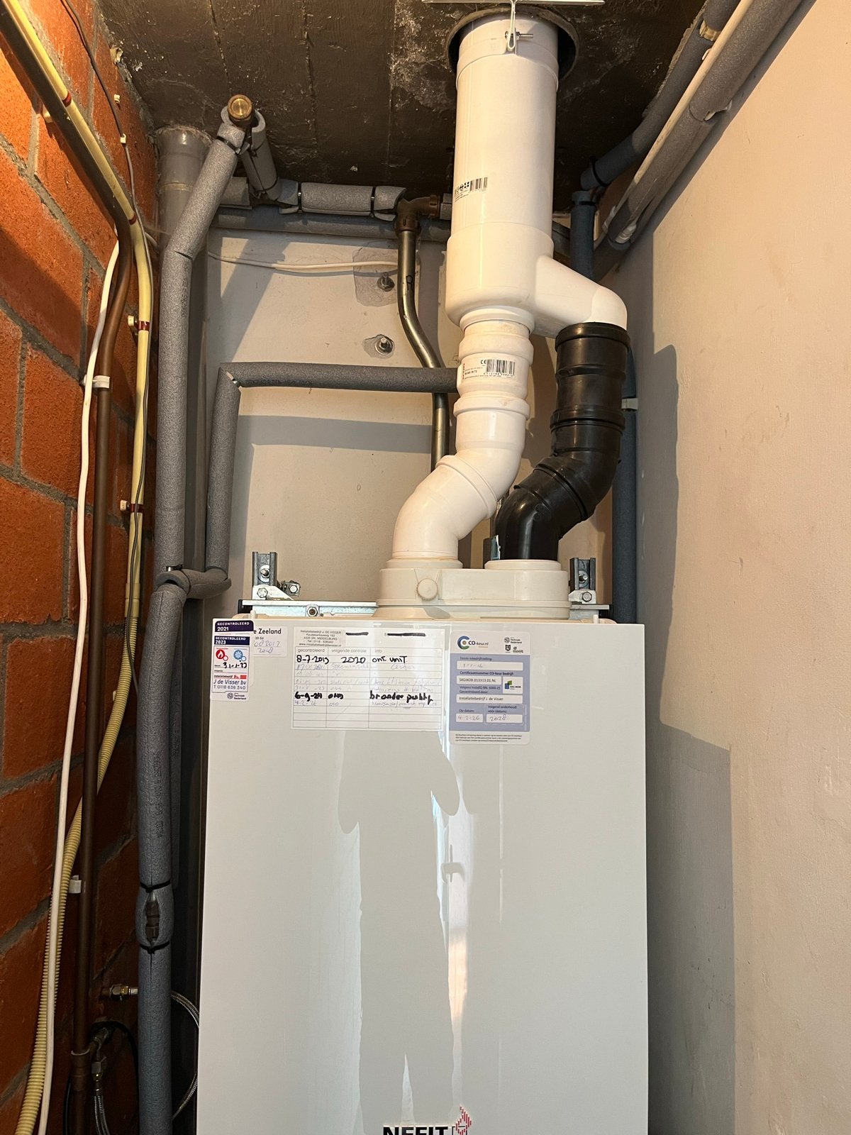Nefit Trendline HRC30 CW5 II CV-ketel, Ophalen, Gebruikt, Hoog rendement (Hr), Cv-ketel of Combi-ketel