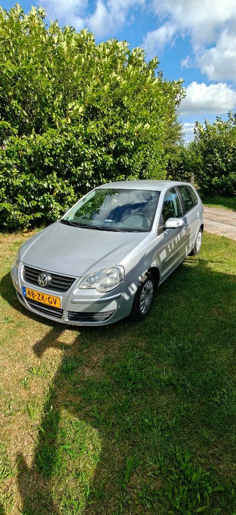 Volkswagen Polo 1.4 16V 80pk 2008 Grijs NIEUWE APK, Auto's, Volkswagen, Particulier, Polo, ABS, Airbags, Airconditioning, Alarm