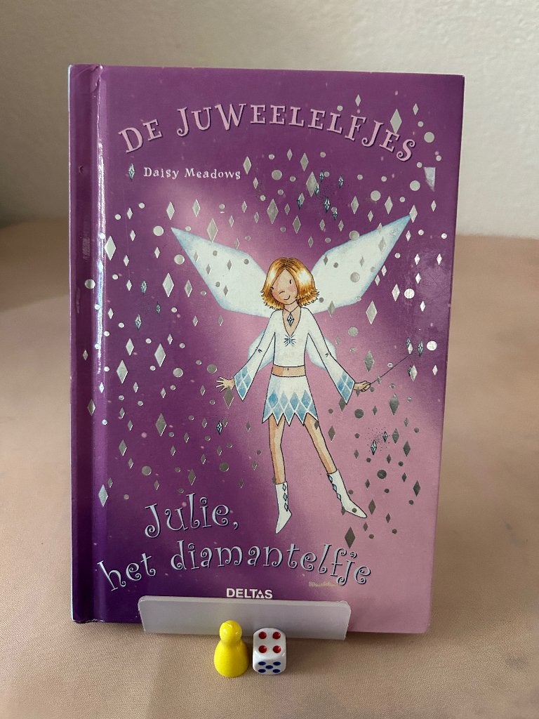 Julie het diamantelfje De Juweelelfjes Daisy Meadows, Boeken, Daisy Meadows, Fictie algemeen, Ophalen of Verzenden, Zo goed als nieuw