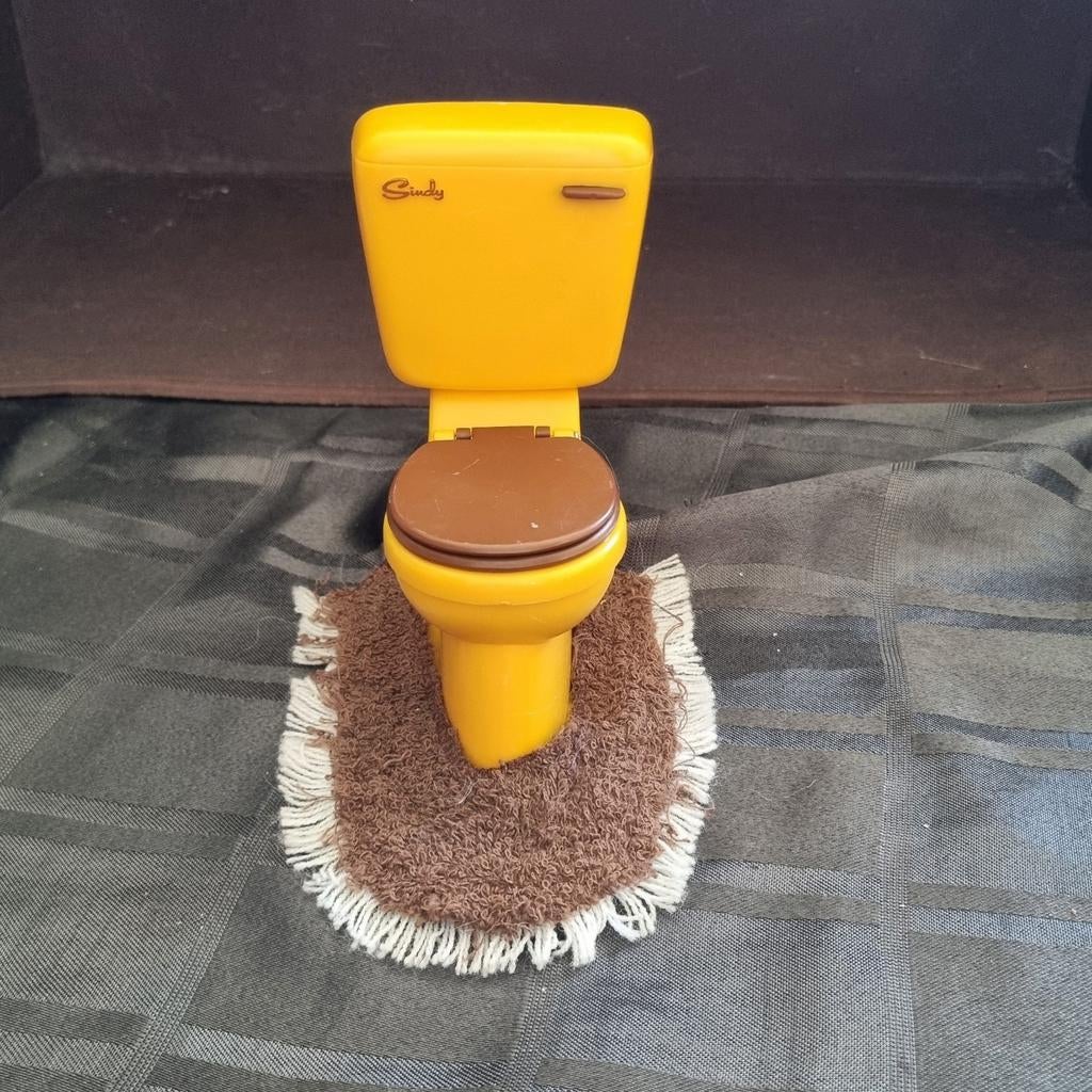 Sindy toilet van Pedigree vibrafoon stuk uit 70' jaren, Ophalen of Verzenden, Zo goed als nieuw, Overige typen