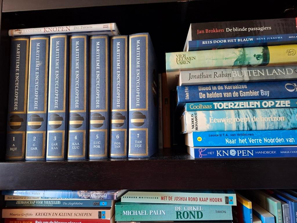 Collectie Zeilverhalen en Maritieme Encyclopedie, Ophalen, Gelezen, Diverse auteurs, Nederland