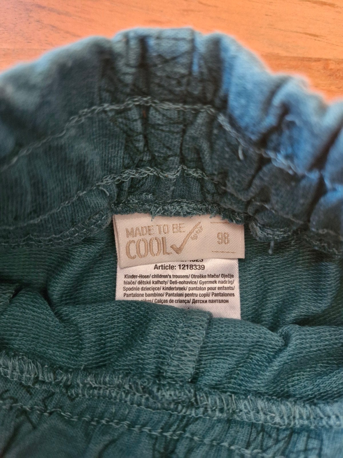 Groene Dino korte broek maat 98, Broek, KIK, Onbekend, Ophalen of Verzenden