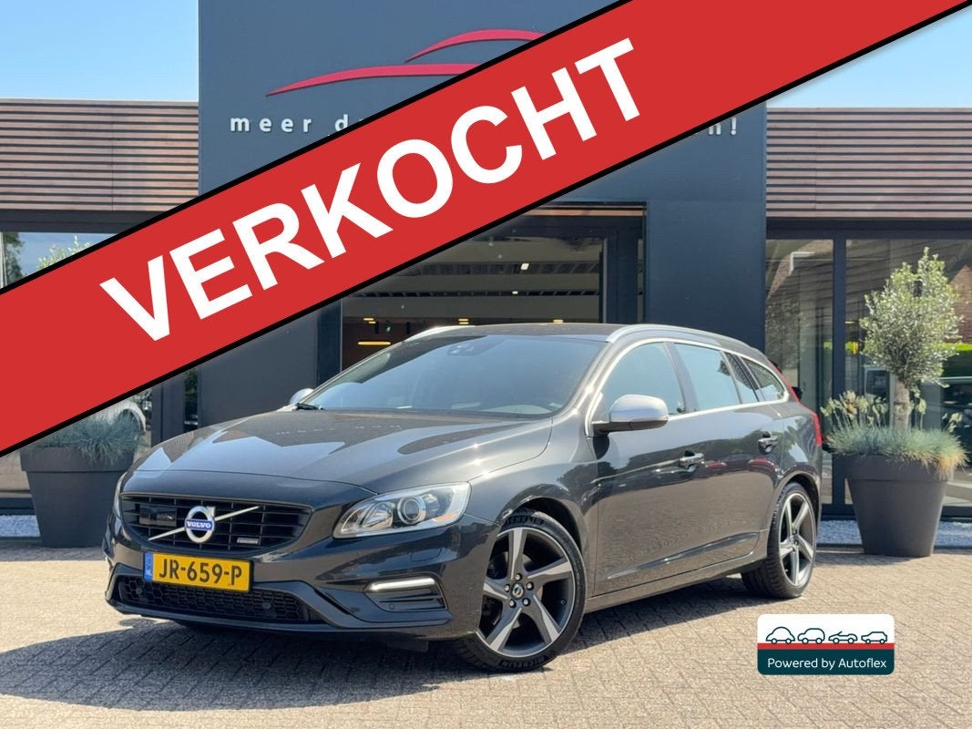 Volvo V60 T5 Ocean Race R-Design Nieuw Staat (bj 2014), Euro 6, 4 cilinders, Zilver of Grijs, 84 €/maand
