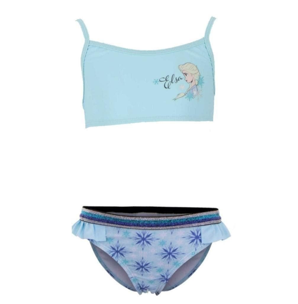 Disney Frozen Bikini Licht Blauw - Mt 104 - 110 - 116 - 128, Disney Frozen, Meisje, Ophalen of Verzenden, Nieuw