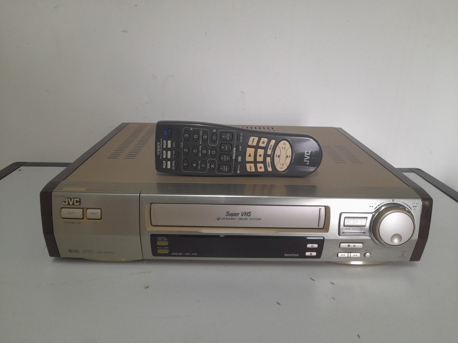 JVC super VHS videorecorder HR-S8500, Ophalen of Verzenden, Gebruikt, VHS-speler of -recorder