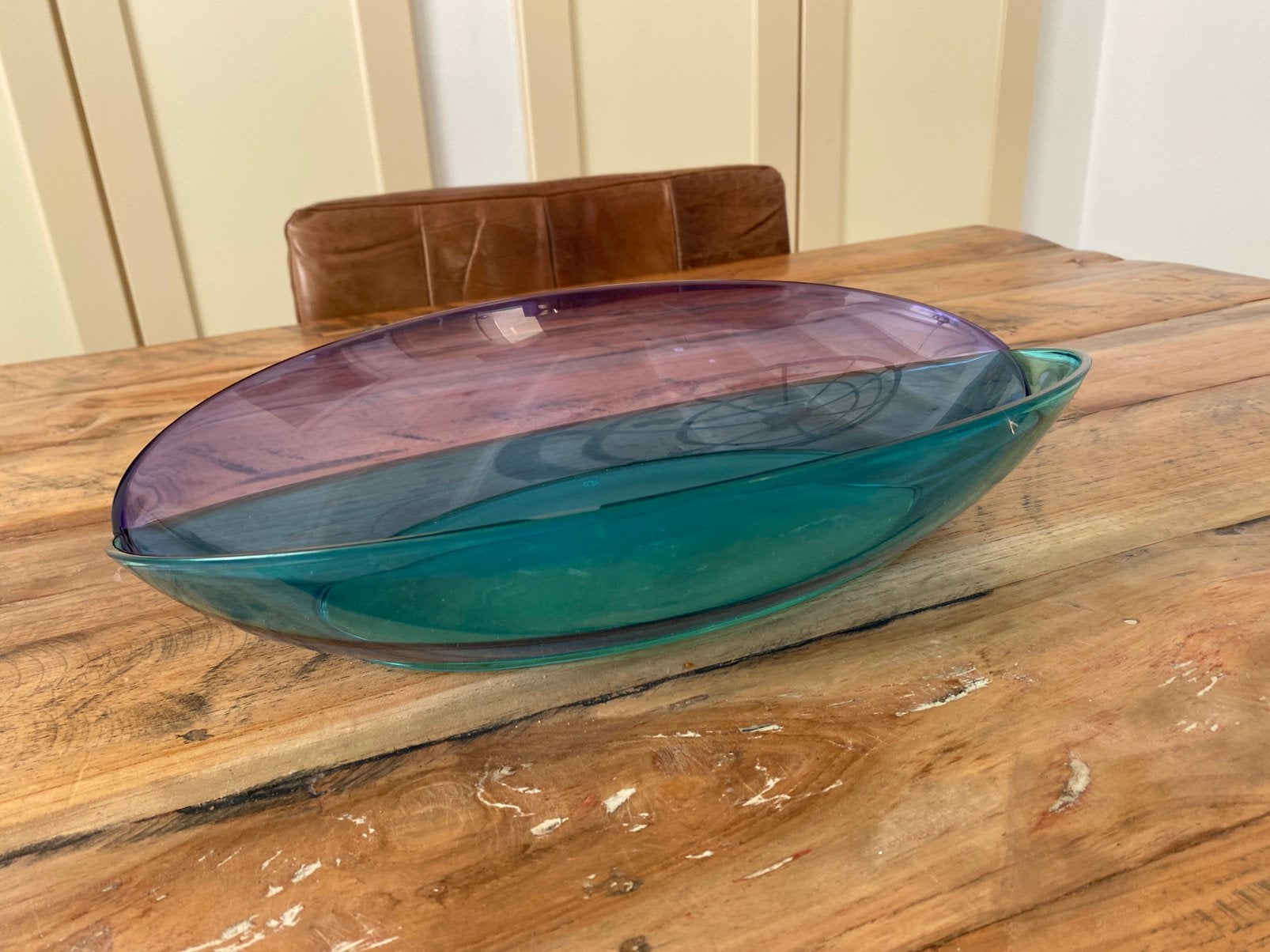 Tupperware eleganzia schaal, Ophalen of Verzenden, Blauw, Schaal