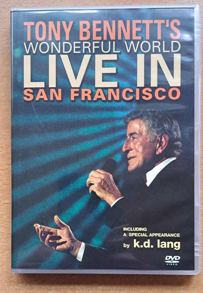 Tony Bennett - Wonderful World - Live in San Francisco, Alle leeftijden, Verzenden, Zo goed als nieuw, Muziek en Concerten
