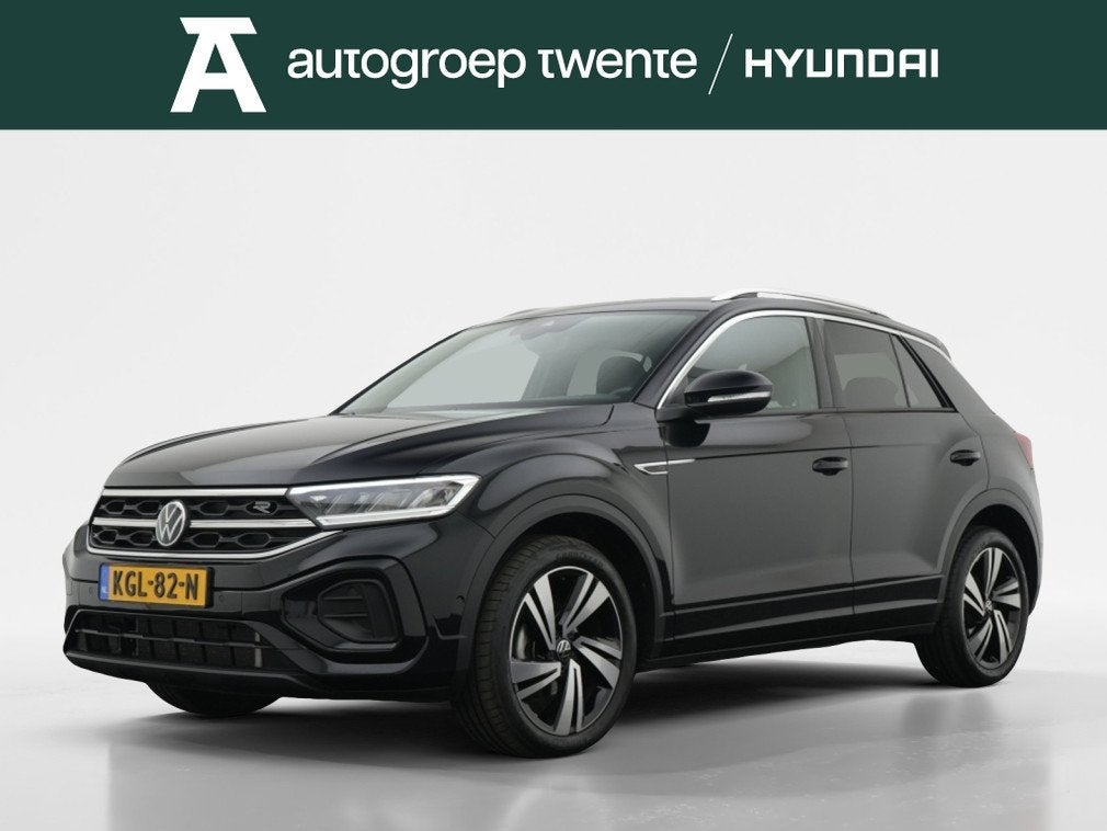 Volkswagen T-Roc 1.5 TSI R-Line | Camera | Private lease 584, Auto's, Volkswagen, 12 maanden, Stof, 4 cilinders, Zwart