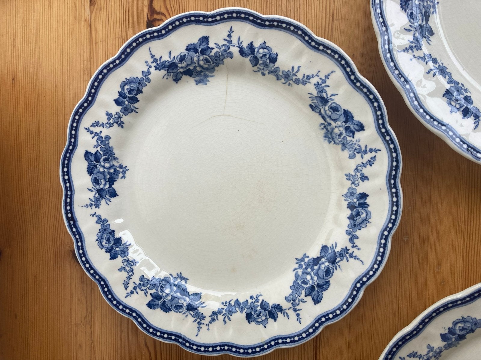 Booths "Rosette" Servies - Silicon China (19e/20e eeuw), Ophalen