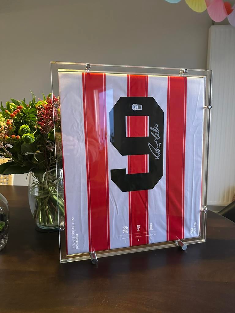 Ronaldo Lima gesigneerd PSV shirt Beckett & HandvanMadadona, Verzamelen, Sportartikelen en Voetbal, Ophalen of Verzenden, Nieuw