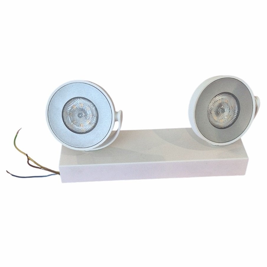 Philips myLiving Clockwork 2-lichts opbouwspot, Gebruikt, Opbouwspot, Ophalen of Verzenden, LED