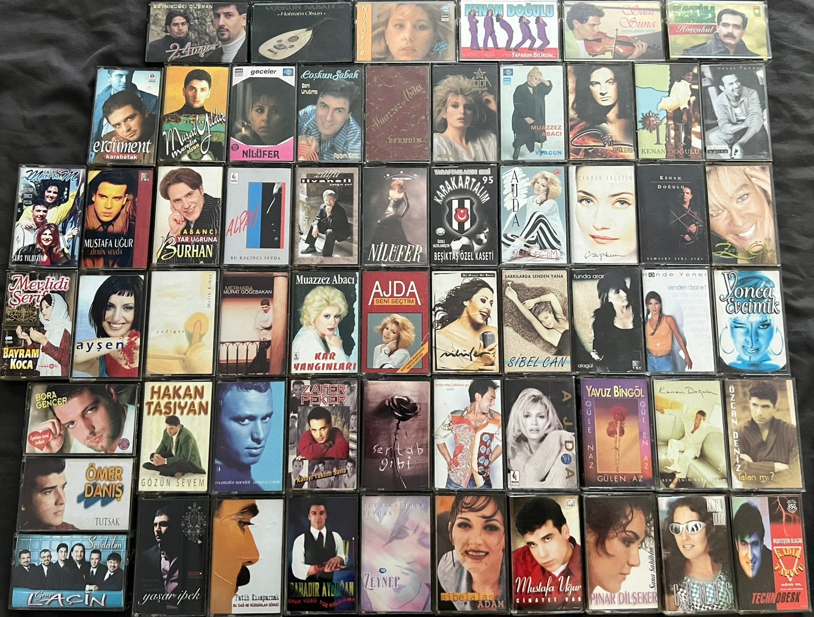 Turkse cassettes origineel per stuk€7,50 Euro super conditie, Wereldmuziek, Ophalen of Verzenden, Zo goed als nieuw, Origineel