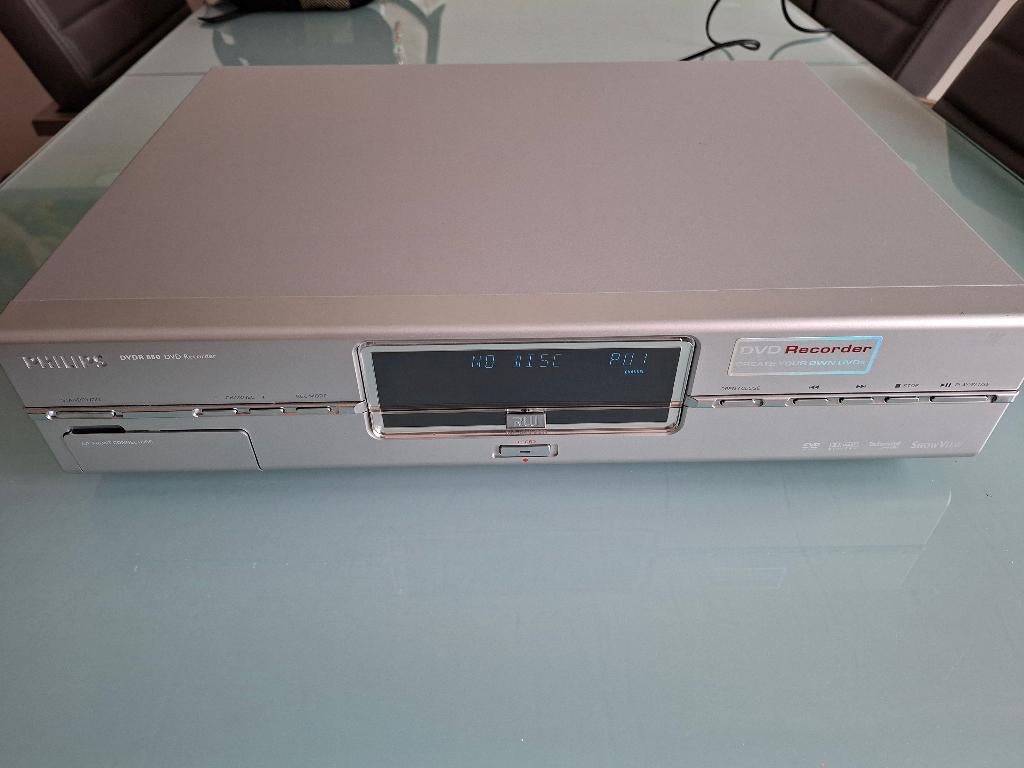 Philips Matchline DVDR-880 DVD Recorder, Audio, Tv en Foto, Dvd-spelers, Ophalen of Verzenden, Gebruikt, Dvd-recorder, Philips