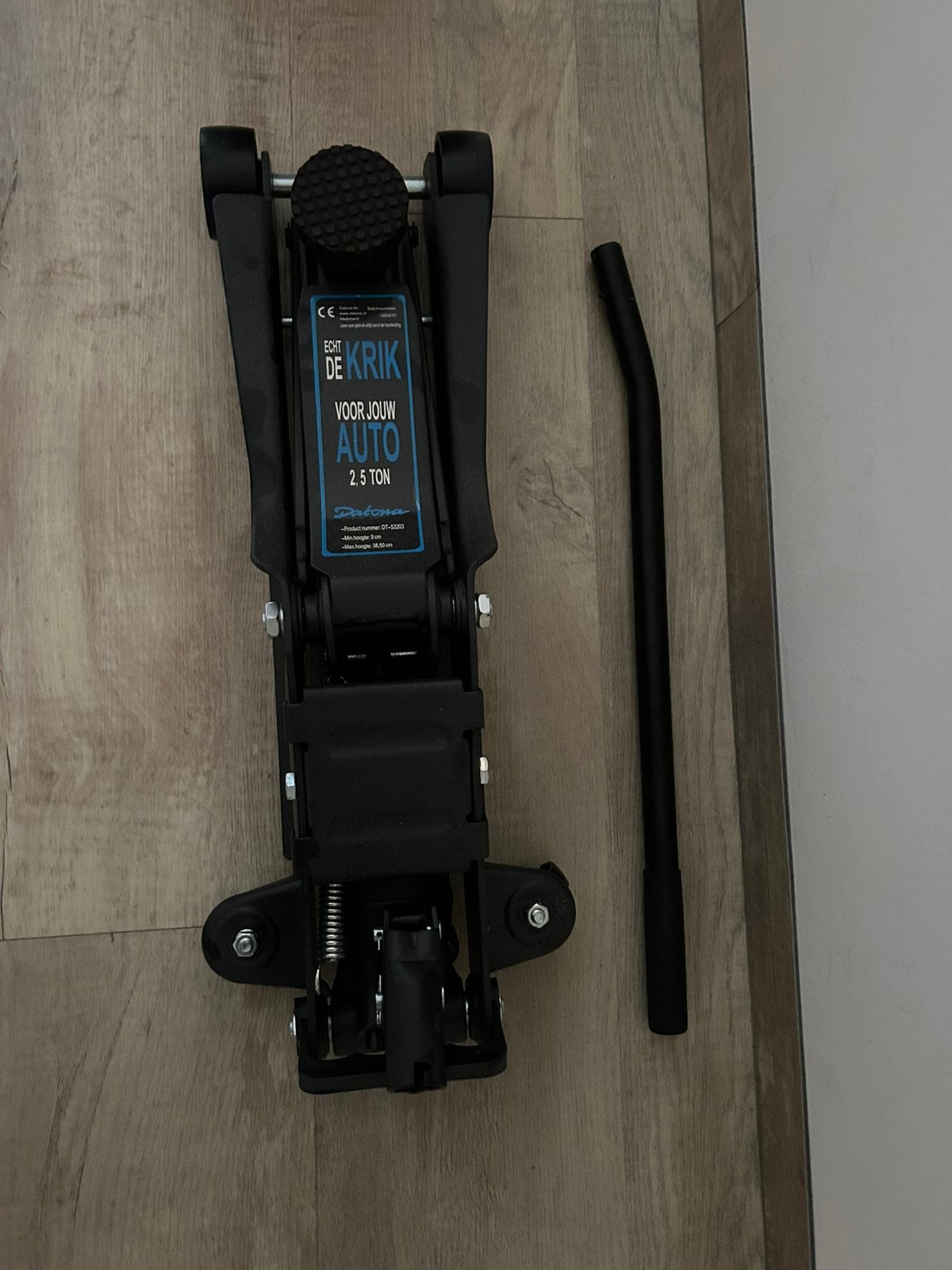 Garagekrik 2.5 Ton - Robuust en Betrouwbaar, Ophalen of Verzenden, Gebruikt, Hydraulisch, Garagekrik