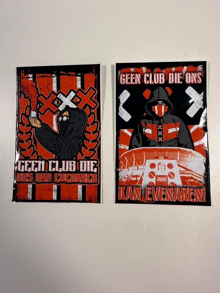 Ajax stickers, Verzenden, Nieuw, Meerdere stickers