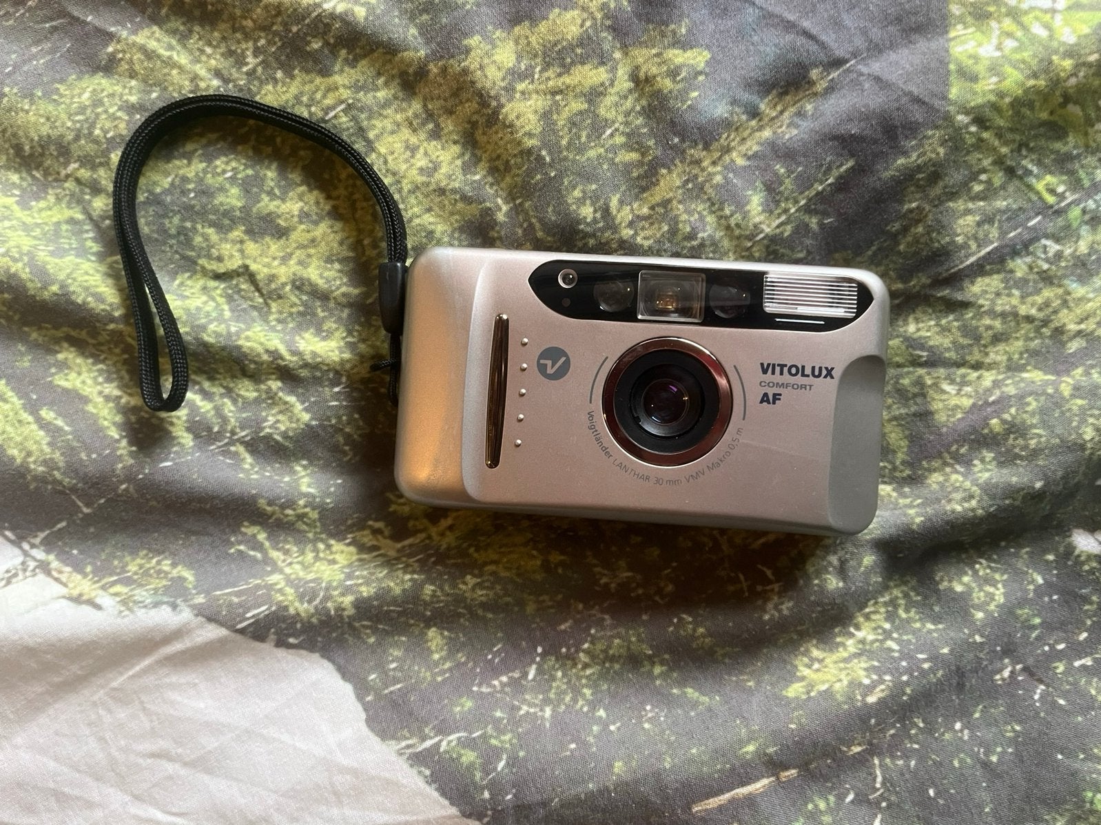 Voigtlander Vitolux AF, Audio, Tv en Foto, Fotocamera's Analoog, Ophalen of Verzenden, Zo goed als nieuw, Compact, Overige Merken