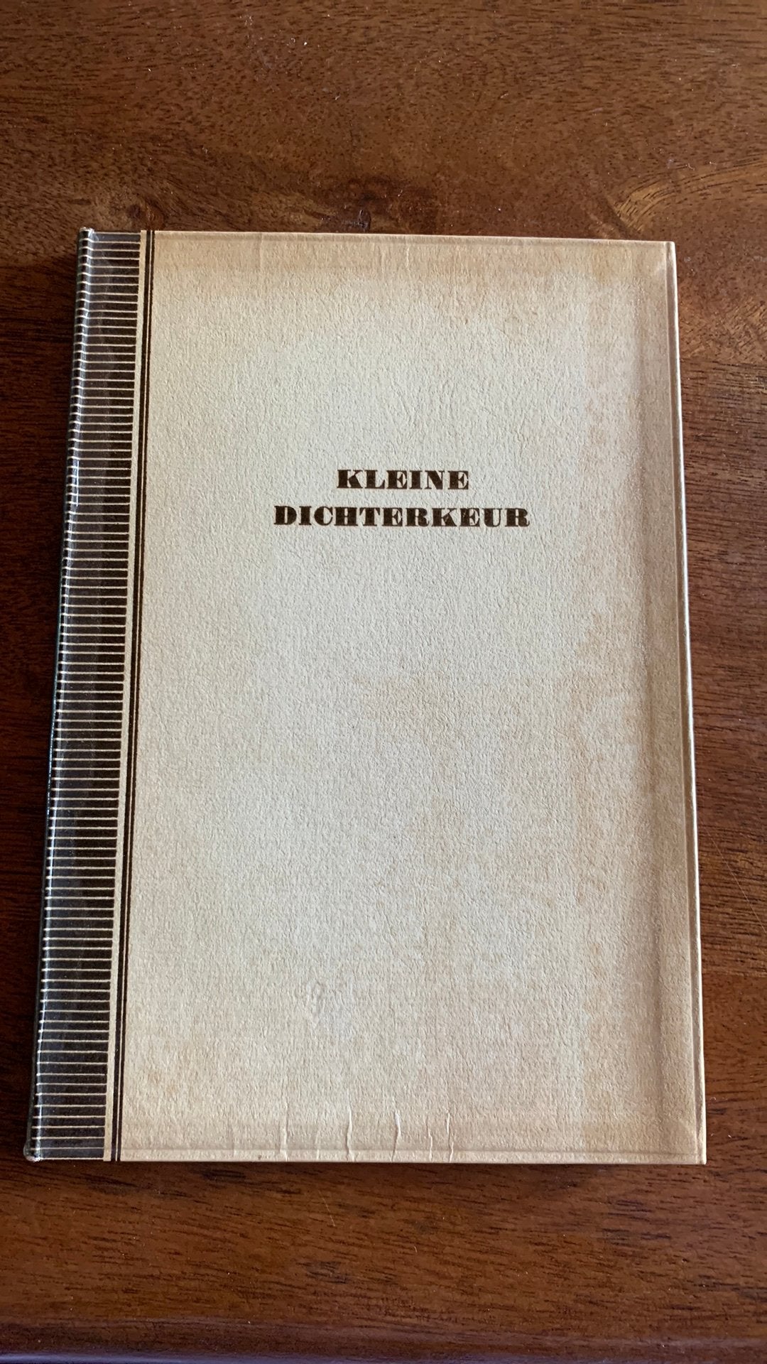 Kleine Dichterkeur - Dr. W.L. Brandsma (1950), Ophalen of Verzenden, Gelezen, Eén auteur