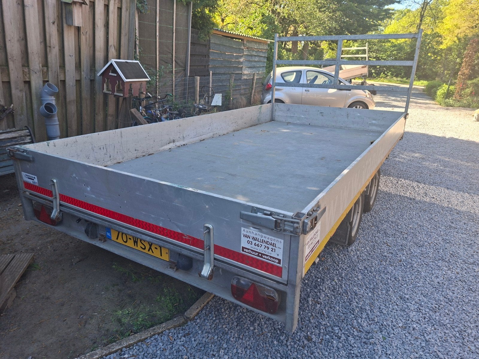 Multi transporter 4x2m, Ophalen