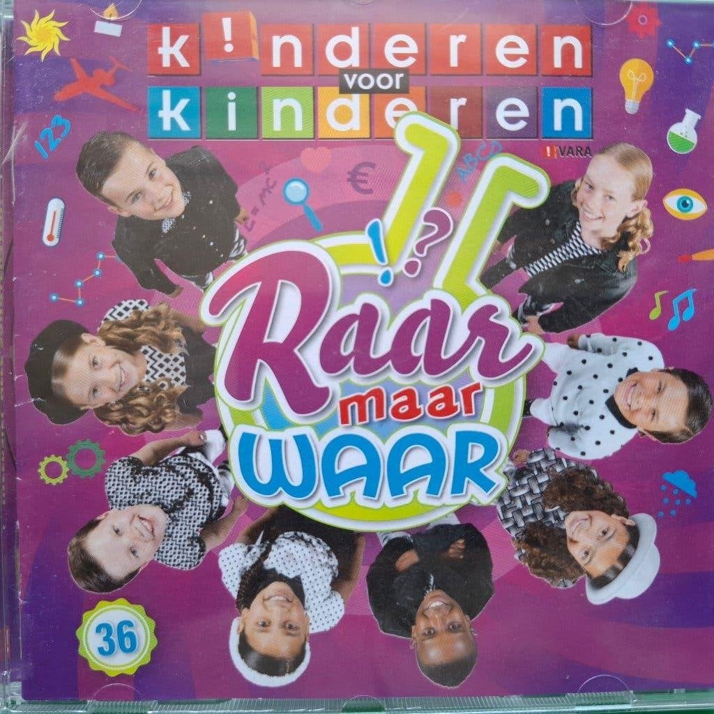 KINDEREN VOOR KINDEREN - 36 (RAAR MAAR WAAR), Ophalen of Verzenden, Zo goed als nieuw, 3 tot 5 jaar, Muziek