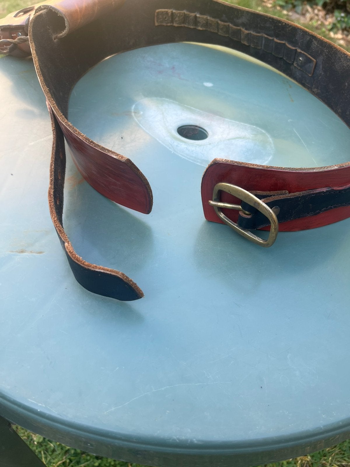 Riem met holster, Kleding | Dames, Riemen en Ceinturen, Ophalen of Verzenden, Zo goed als nieuw, Zwart