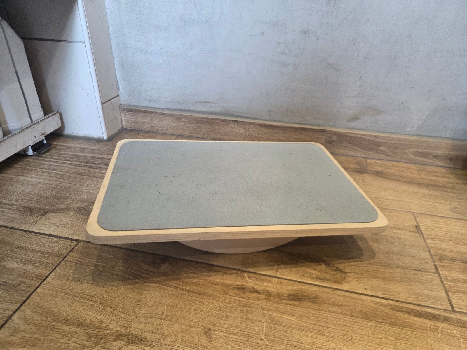 Balansbord klein, Ophalen, Gebruikt