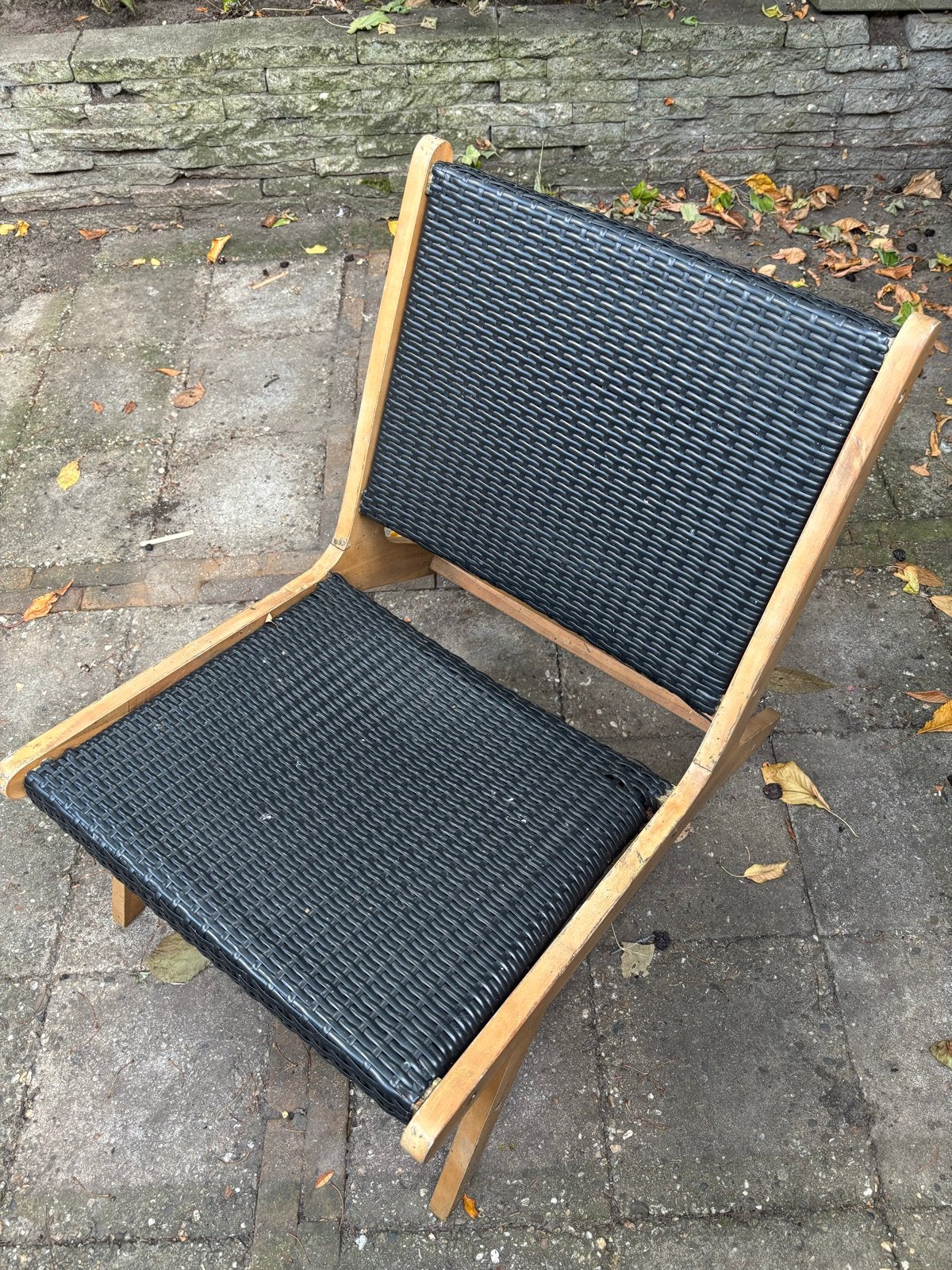 Loungestoel van Intratuin, Ophalen, Zo goed als nieuw, Hout