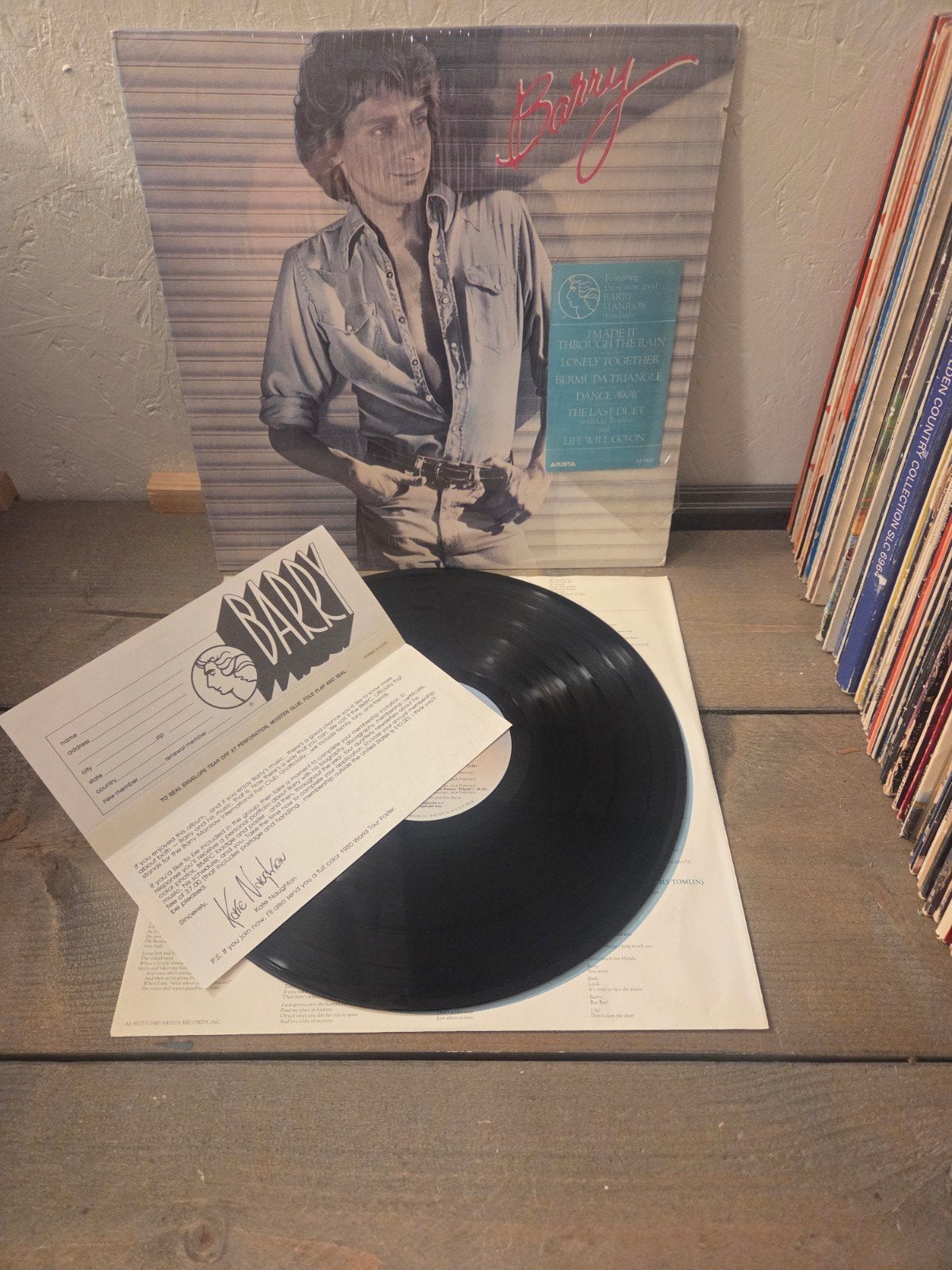 Barry Manilow - Barry (LP, 1980) - Pop, LP, Pop, Ophalen of Verzenden, Zo goed als nieuw