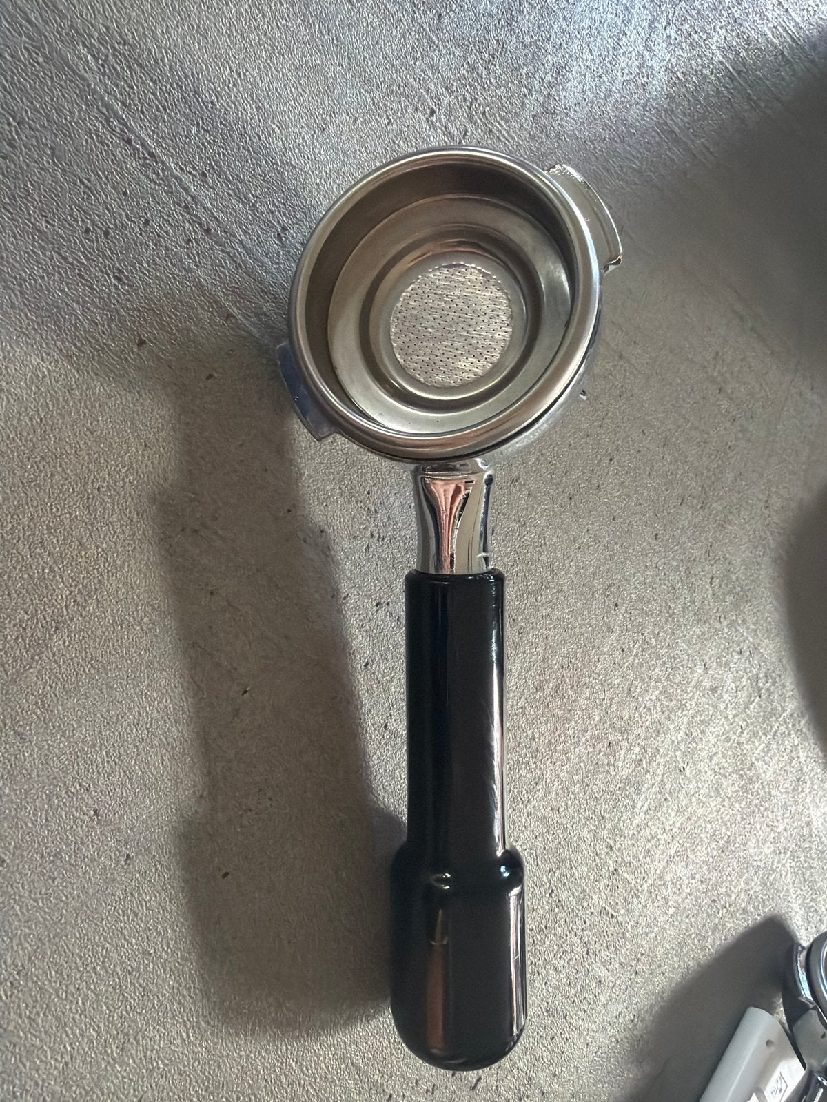 Filterdrager enkele uitloop voor Nuova Simonelli, Koffiepads en cups, Espresso apparaat, Ophalen of Verzenden, Zo goed als nieuw