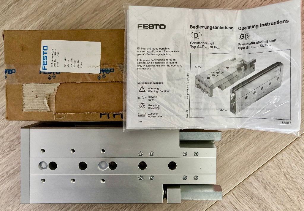 FESTO - Minislede - SLT-25-125-A-CC-B - 197915, Ophalen of Verzenden, Nieuw