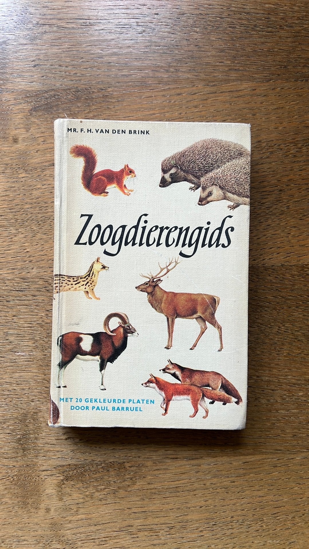 Zoogdierengids - Mr. F.H. van den Brink, Ophalen of Verzenden, Gelezen, Natuur algemeen
