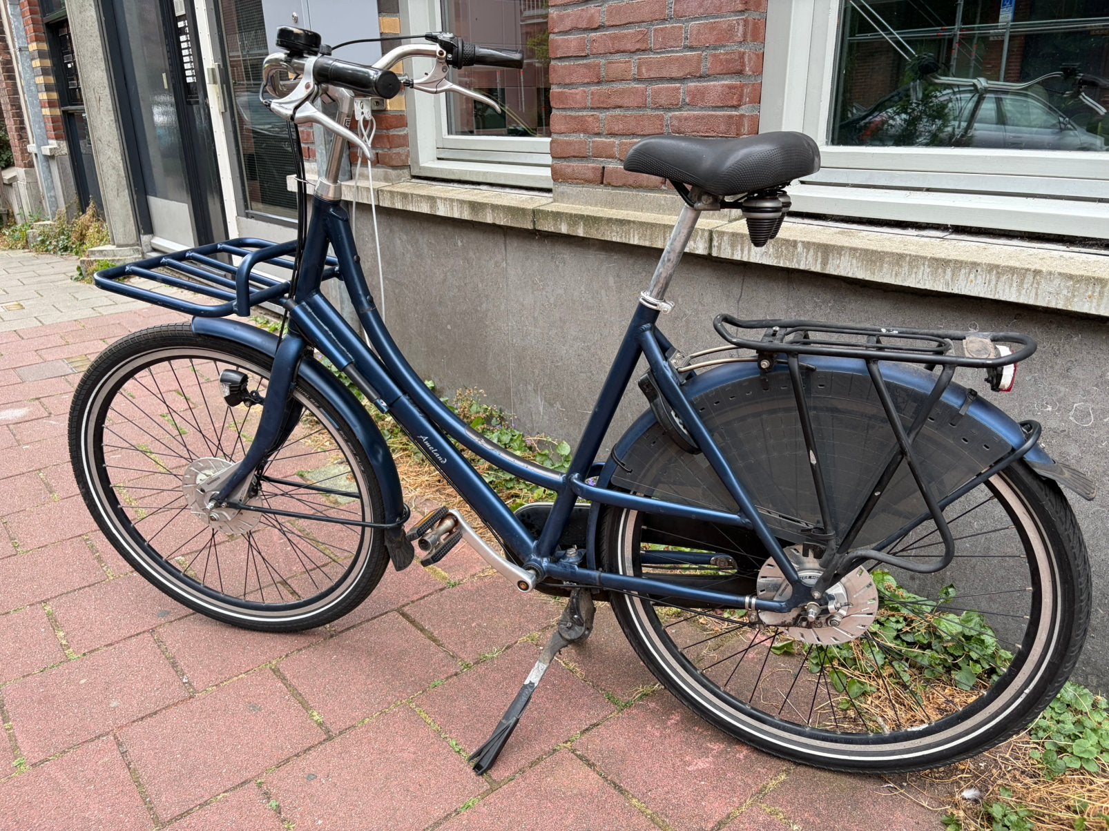 Degelijke Azor Ameland damesfiets, Ophalen, Versnellingen, Schijfrem, 53 tot 56 cm
