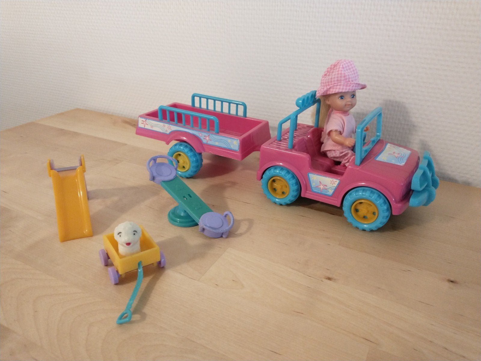 3 Evi Simba setjes; poppetjes met spulletjes, Ophalen of Verzenden, Gebruikt, Overige typen