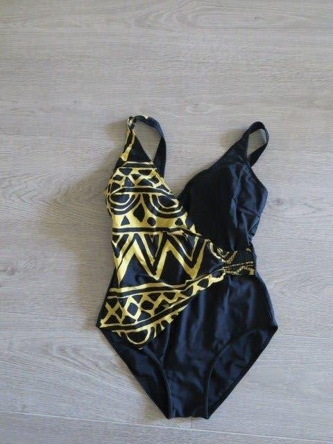Rösch badpak maat 44, Zwart, Badpak, Ophalen of Verzenden, Zo goed als nieuw