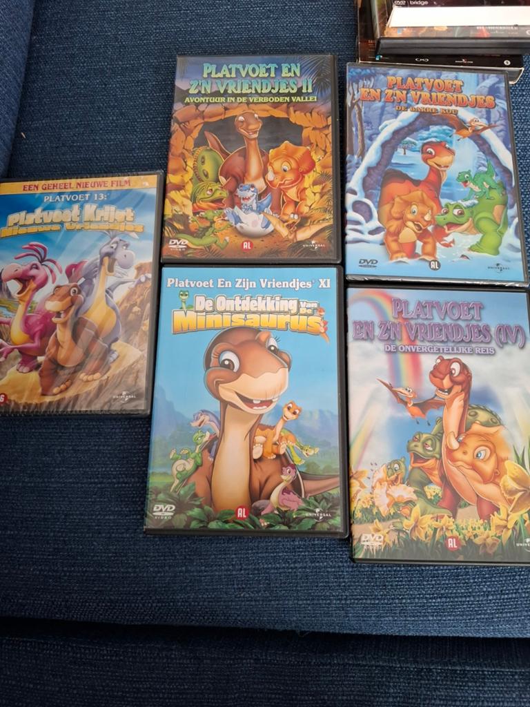 Platvoet en zijn Vriendjes DVD Box - 5 films, Cd's en Dvd's, Dvd's | Kinderen en Jeugd, Avontuur, Gebruikt, Alle leeftijden, Boxset