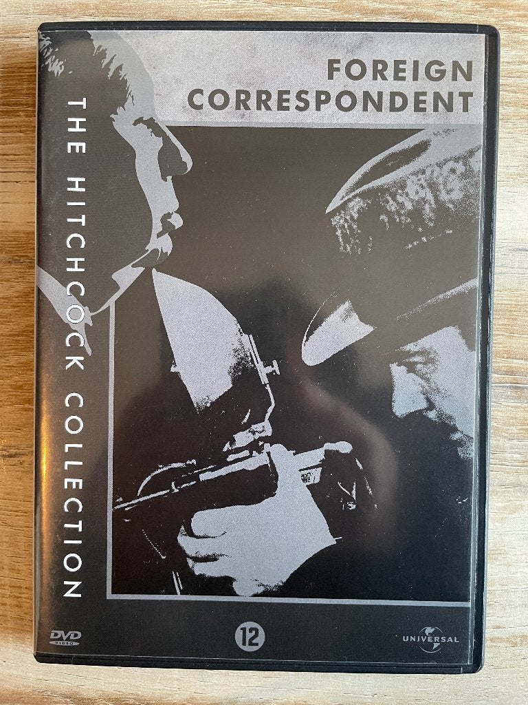 Foreign Correspondent (1940) - dvd, Cd's en Dvd's, Ophalen of Verzenden, Zo goed als nieuw, 1940 tot 1960, Vanaf 12 jaar