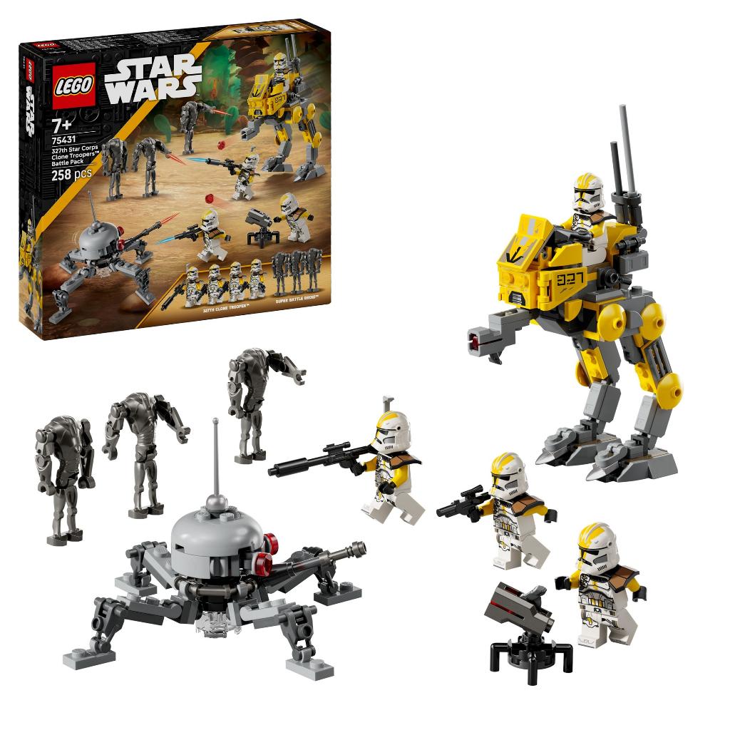 LEGO 75431 Star Wars 327th Star Corps Clone Troopers 258dlg, Star Wars, Lego, Nieuw, Ophalen of Verzenden