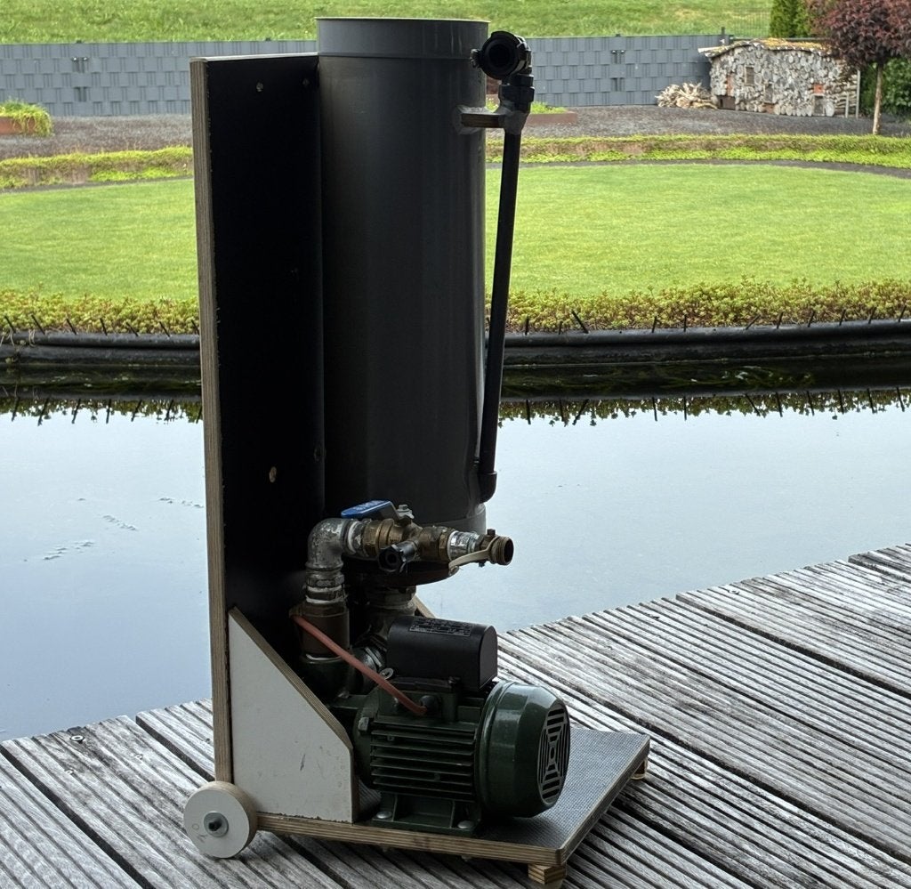 vulstation voor op ontluchten en druk brengen zonneboiler, Doe-het-zelf en Verbouw, Ophalen, Gebruikt