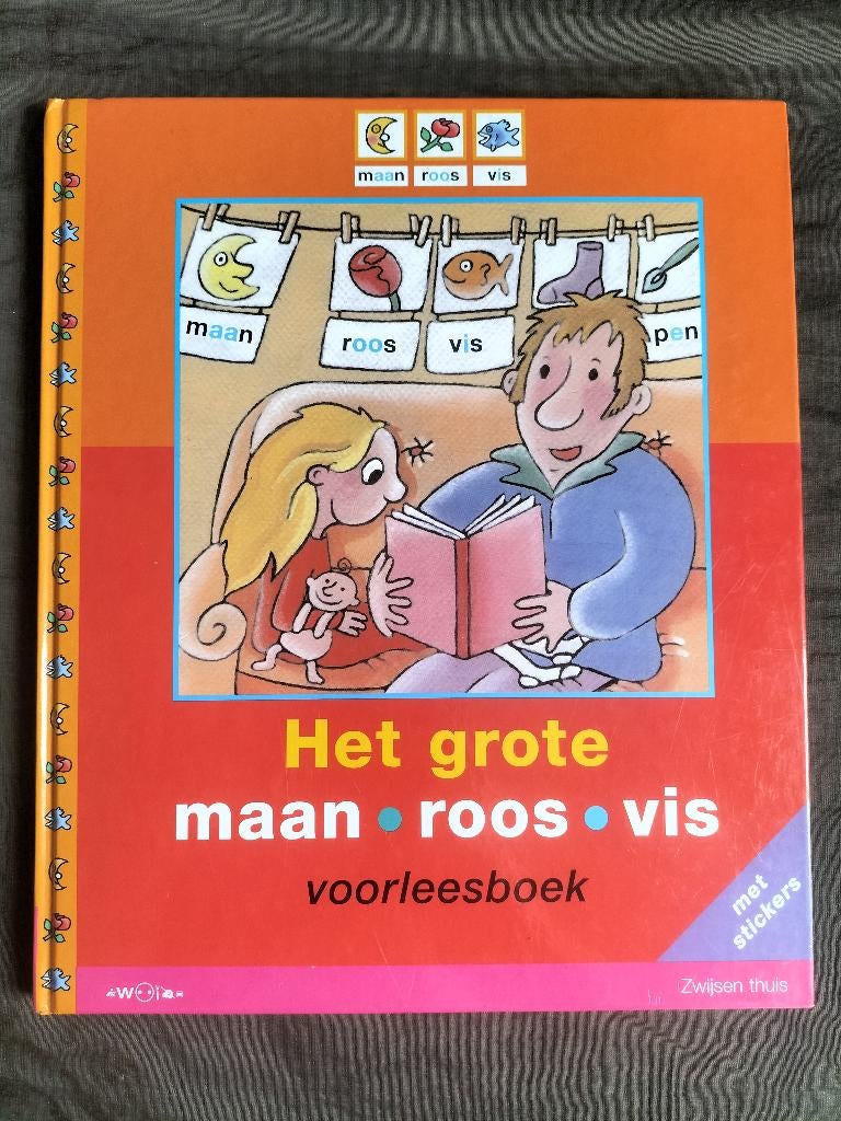 Het grote maan roos vis voorleesboek, Boeken, Ophalen of Verzenden, Zo goed als nieuw, Fictie algemeen
