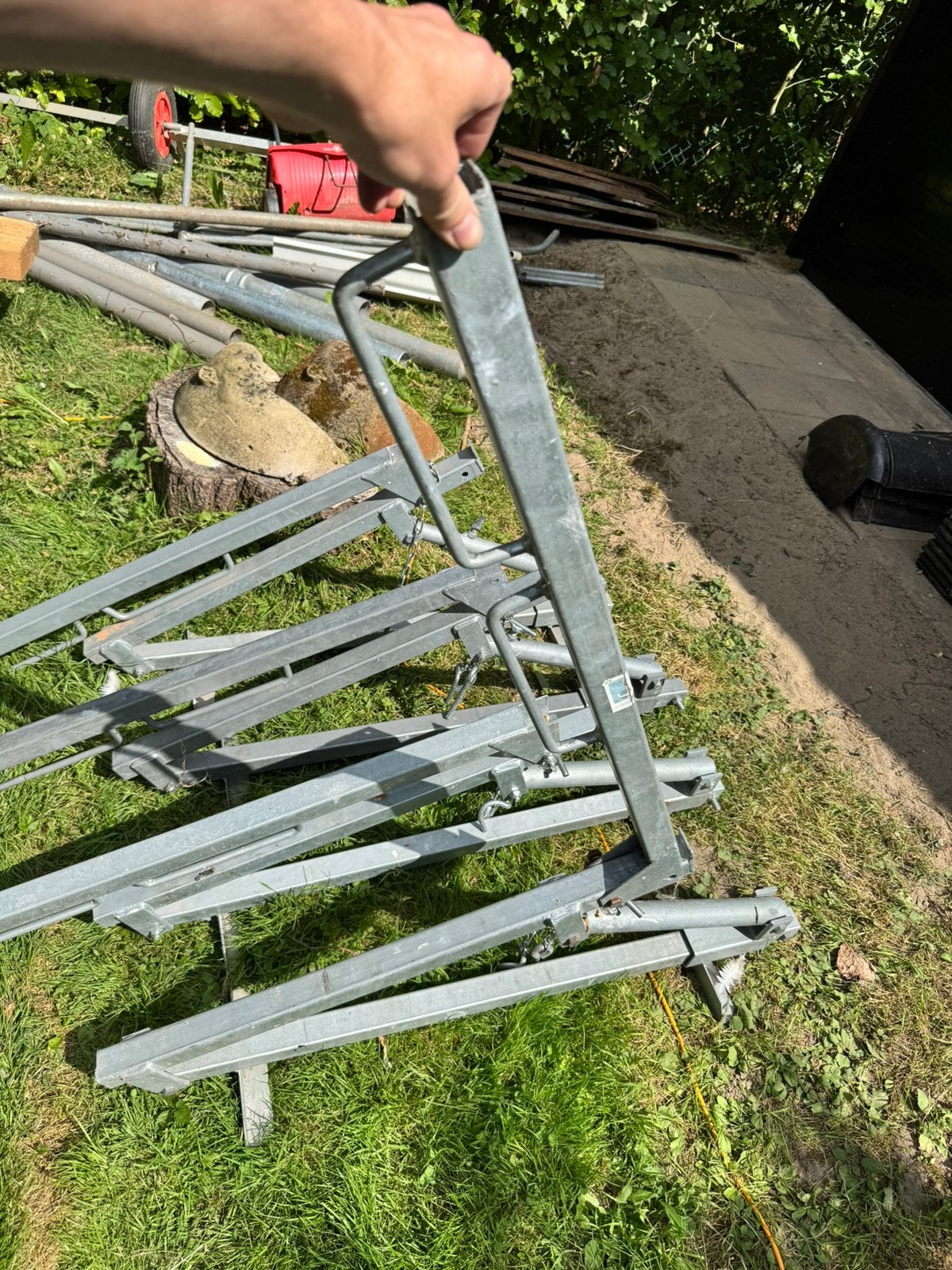 2 Dakschragen, Ophalen, Zo goed als nieuw, Overige typen, Minder dan 2 meter