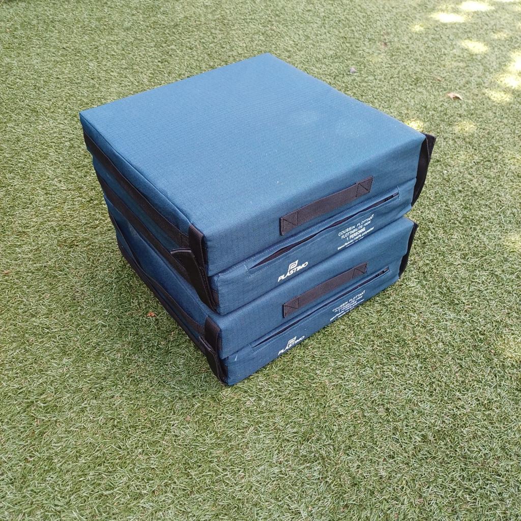 Te koop PLASTIMO
Driivend dubbel kus- sen  marinebla, Watersport en Boten, Ophalen of Verzenden