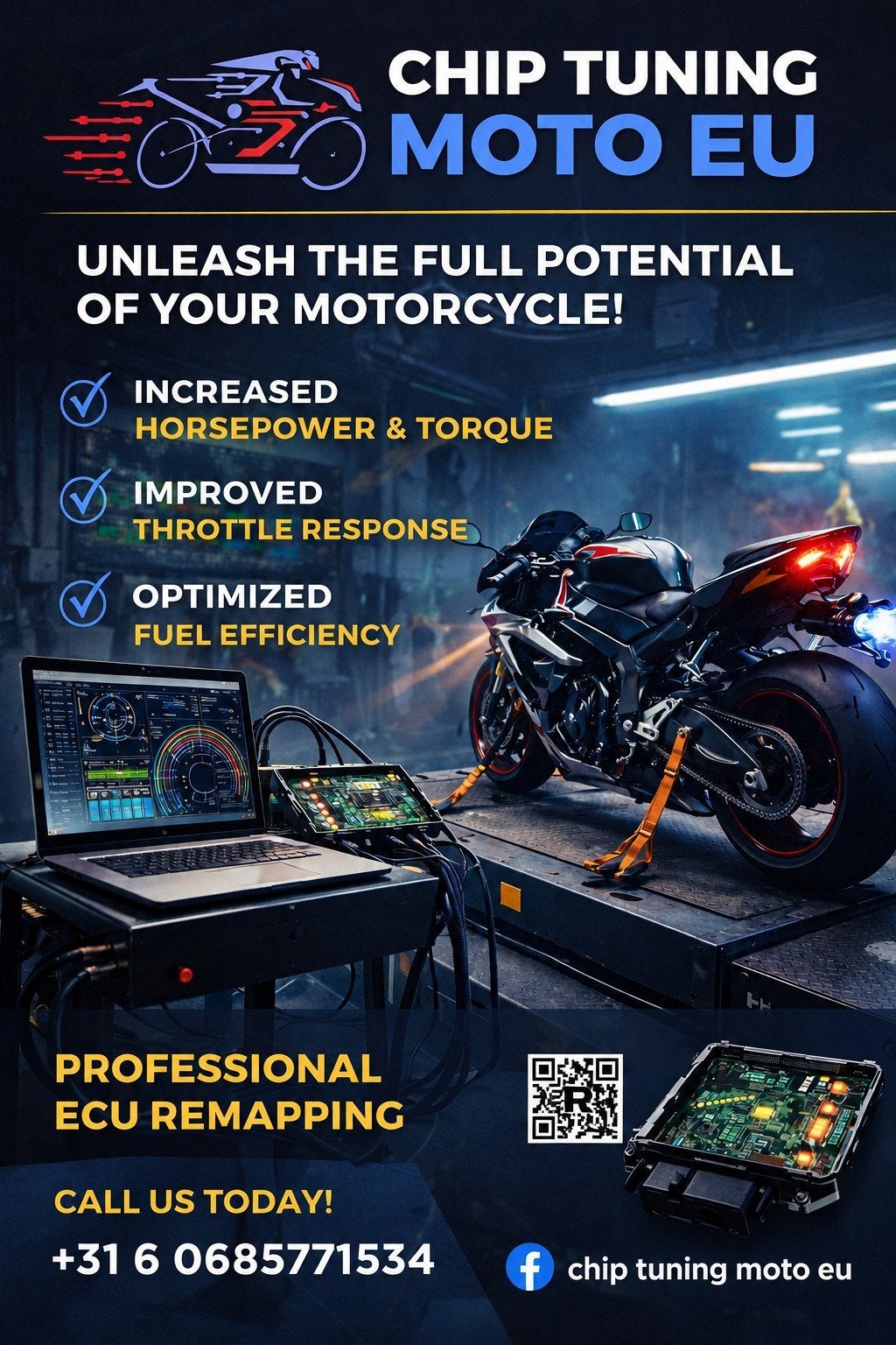 chip tuning mt03 660cc xt660 x /r imo off, Ophalen