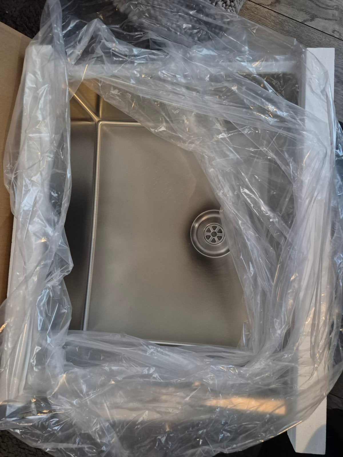 Nieuwe Caressi spoelbak 50x40 cm - Ruim en ongebruikt!, Ophalen of Verzenden