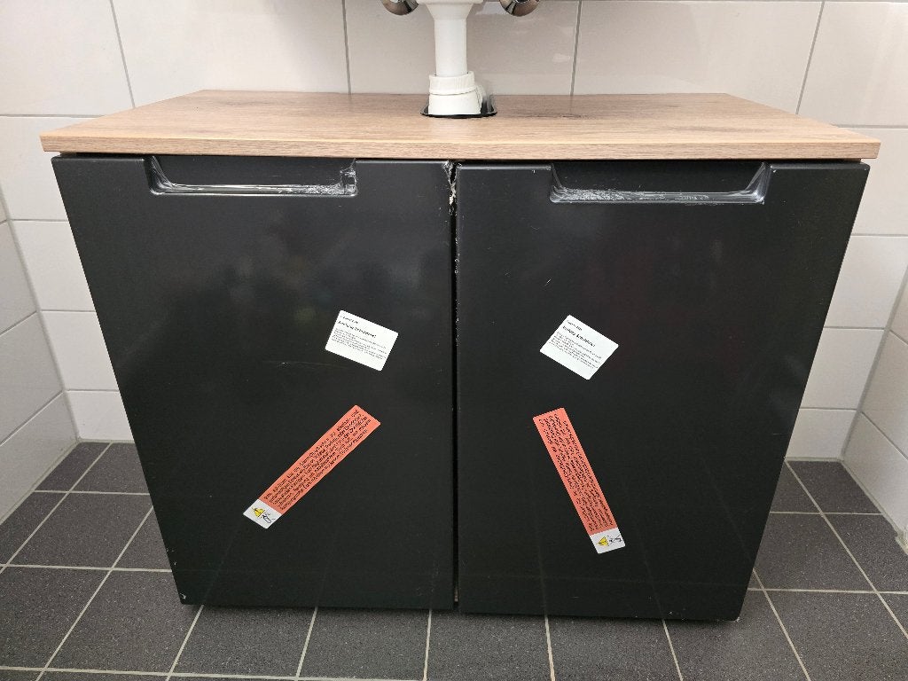 Wastafelkast 70x59x35 cm, Ophalen, Overige typen, Nieuw, 50 tot 100 cm