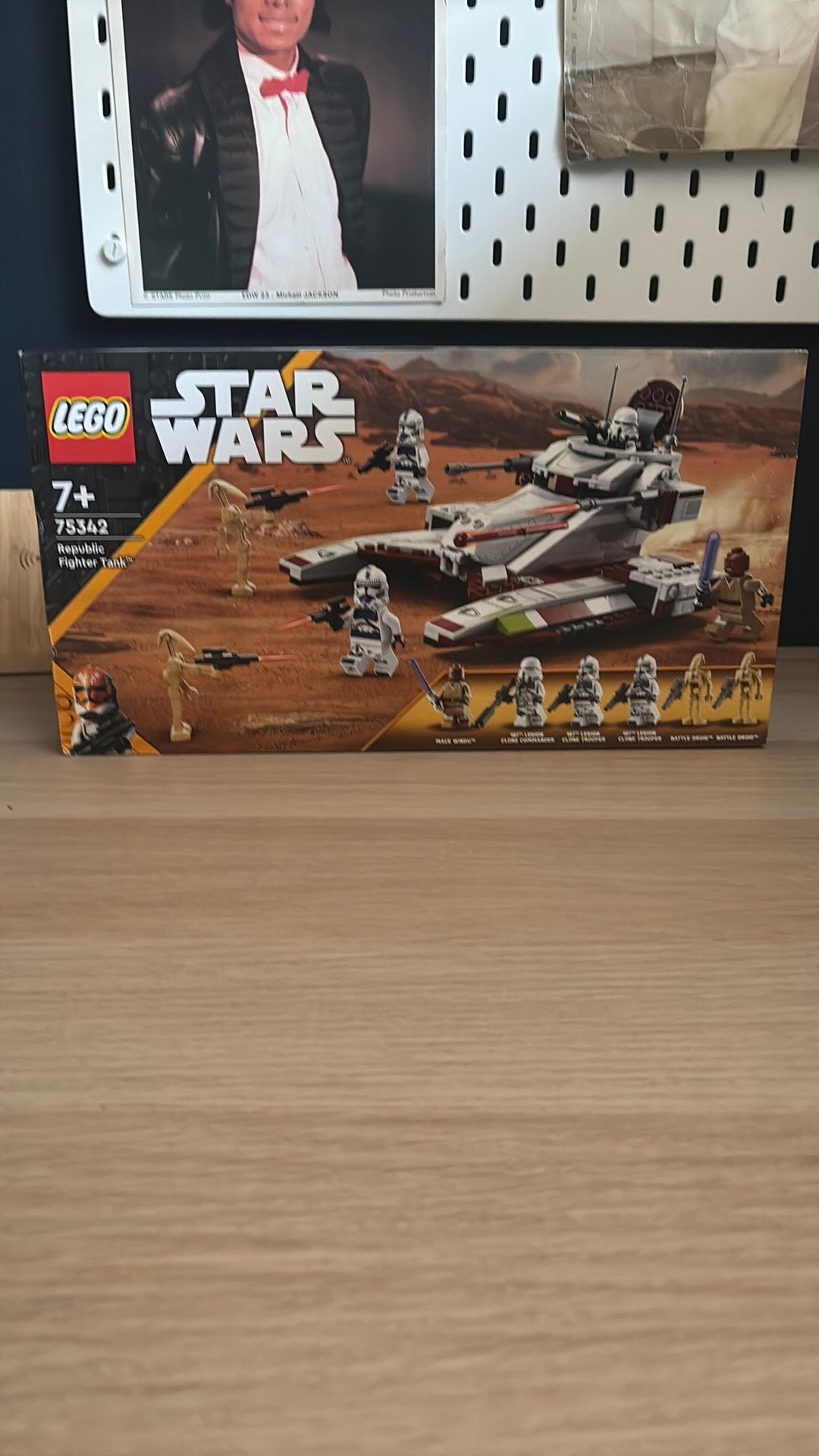 Lego star wars republic fighter tank, 75342, Ophalen of Verzenden, Zo goed als nieuw