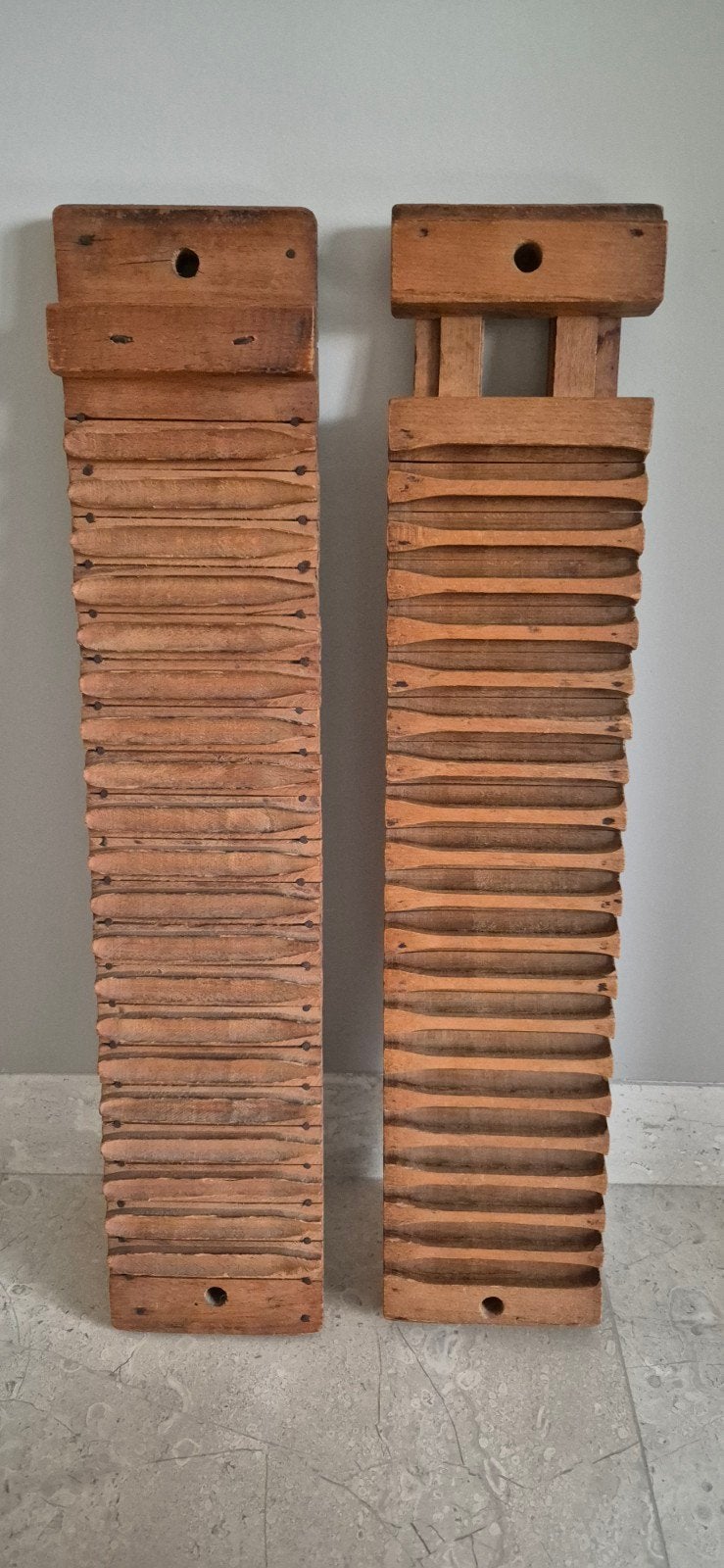 oude originele set sigarenplanken, Ophalen