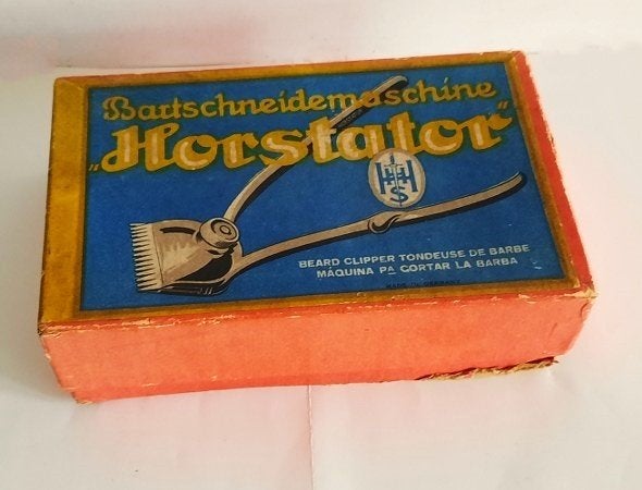 Antieke vintage handtondeuse "Horstator" in originele doos, Ophalen of Verzenden