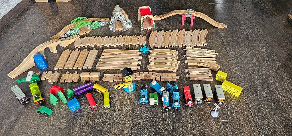 Thomas de trein Hout Set 9, Ophalen of Verzenden, Gebruikt